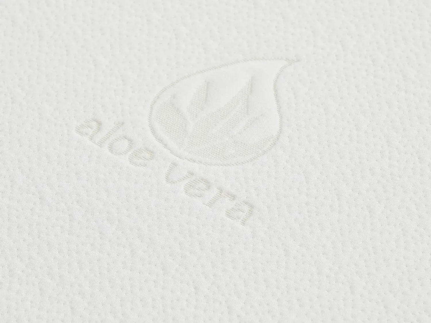 Online NATUREA Topper Deluxe con memoria de forma ALOE VERA 160x200 cm Blanco