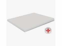 MiaSuite Topper espuma viscoelastica 120x190 alto 3 cm, desenfundable AloeVera