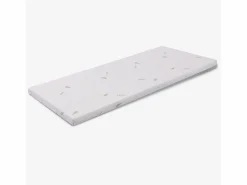 Outlet Topper espuma viscoelastica 80x190 alto 5 cm, desenfundable AloeVera Sobrecolchón
