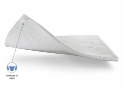 Online Topper 135x190 MOON Altura 5 cm espuma HR Transpirable y adaptable Sobrecolchón