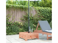 Best Garden Furniture Torvin Cubierta para base de sombrilla madera maciza abeto Douglas