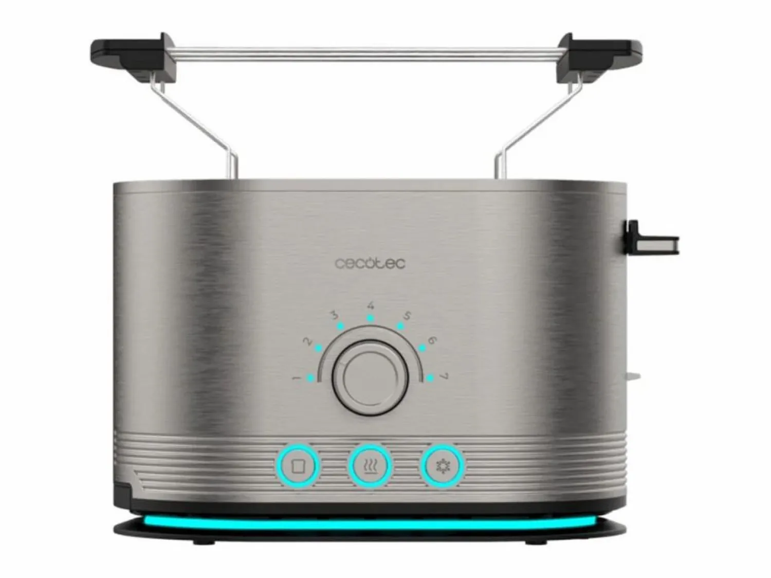 Tostador Cecotec Shine&Toast Double 850W 2 ranuras + aviso luminoso