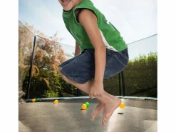 Best Trampolín de jardín para niños y adultos, juegos al aire libre, 183 cm, y azul, con red de seguridad y cubierta protectora. Cama Elástica