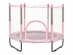 Outlet Trampolín SucceBuy Trampolín para Niños de 152.5CM con Red de Protección para Interiores y Exteriores. Cama Elástica