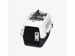 Sale AHD Transportín rígido jaula para animales con almohadilla 30 x 45 x 30 cm Rexxy M. Multicolor