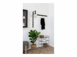 Clearance TRENTO kapstok – Natuurlijk bamboe of zwart/wit metaal-Color Perchero