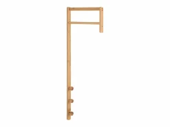 Clearance TRENTO kapstok – Natuurlijk bamboe of zwart/wit metaal-Color Perchero