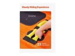 Discount Tubo Remolcable SucceBuy para Navegación, Flotador Remolcable Inflable para Deportes Acuáticos de 1 a 4 Pasajeros Deportes Náuticos