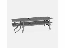 Online Tumbona de acero multi posiciones, set de 2 Tumbona