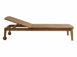 Miliboo Tumbona de madera de acacia maciza CANOPEE