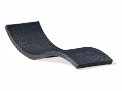 Discount Tumbona de resina trenzada Tumbona