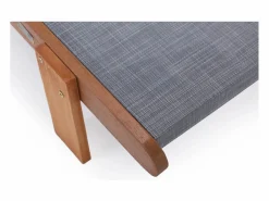 Discount Habitat et jardin Tumbona en madera exótica "Saïgon" - Maple - - Lote de 2 Gris