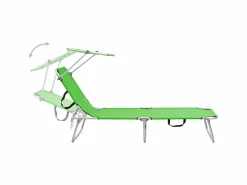 Best Tumbona plegable con toldo de acero manzana ES79885 Tumbona