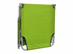 Best Tumbona plegable de acero con recubrimiento polvo manzana ES696717 Verde