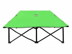 Tumbona plegable para 2 personas acero ES188362
