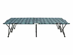 Best Tumbona plegable para 2 personas acero con estampado de hojas ES39360 Tumbona