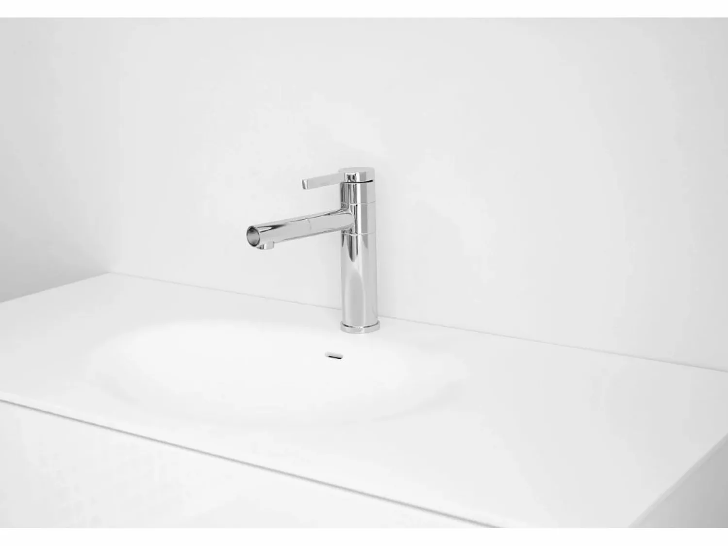 Discount Essebagno Ultrate grifo mezclador bajo cromado para lavabo Plateado