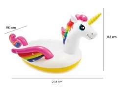 Online Unicornio hinchable Intex con asas 287 cm Deportes Náuticos