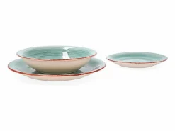 Best Vajilla Vita Aqua Quid 18 piezas gres Vajilla|Vajilla