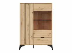 Petits-Meubles Vajillero 2 puertas 1 cajón Mao Madera