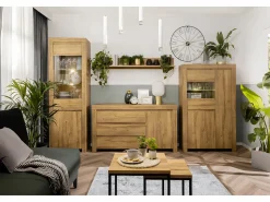 Petits-Meubles Vajillero 3 puertas Hella Madera