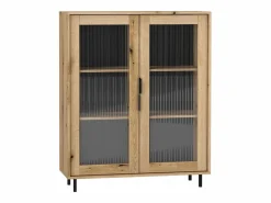 Sale Petits-Meubles Vajillero 2 puertas Soly Madera Color natural claro