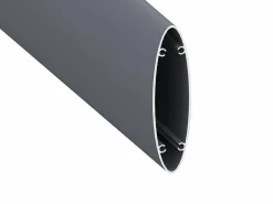 Best Valla de aluminio con lamas - H80 x L173 cm - - BAROMA Cercados Y Ocultación
