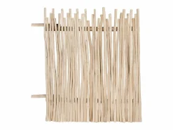 Discount EXPERTLAND Valla de madera de teca Ancho 100 x Alt. 120 cm - EDANA Color natural claro