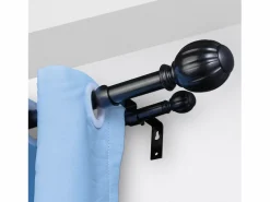 Online Varillas de Cortinas Dobles SucceBuy, Longitud Ajustable de 91.4-182.9 cm, para Salones, Dormitorios, Baños Persianas De Interior