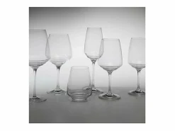 Sale Vaso Zafferano de Cristal para Agua y Vinos Blancos en copa 45 cl - Set Experiencias 6 piezas Transparente