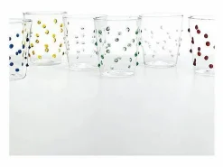 Vaso Zafferano para fiestas, vidrio , 45 cl, juego de 6 piezas