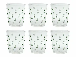 Clearance Vaso Zafferano para fiestas, color , 45 cl, juego de 6 piezas Verde