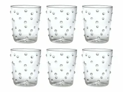 Discount Vaso Zafferano Party Tumbler 45 Cl Juego de 6 Piezas de Vidrio Transparente
