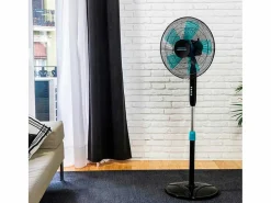 Best Ventilador de pie Cecotec EnergySilence 510 40W 5 aspas 110-130 cm Negro