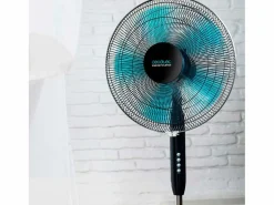 Best Ventilador de pie Cecotec EnergySilence 510 40W 5 aspas 110-130 cm Negro