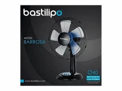 Ventilador de sobremesa Bastilipo Barrosa 50W 5 aspas Ø40 cm
