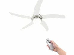Sale Ventilador de techo adornado con lámpara 128 cm ES622446 Aire Acondicionado, Ventilación