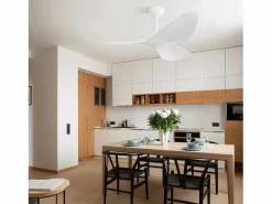 Ventilador de techo de 38 pulgadas - Ventilador de techo de 6 velocidades con control remoto - Para dormitorio y sala de estar
