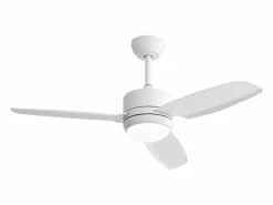 Ventilador de techo - Ventilador de techo con luz LED y 3 aspas de ABS - 6 tipos de ventiladores con control remoto - para sala de estar