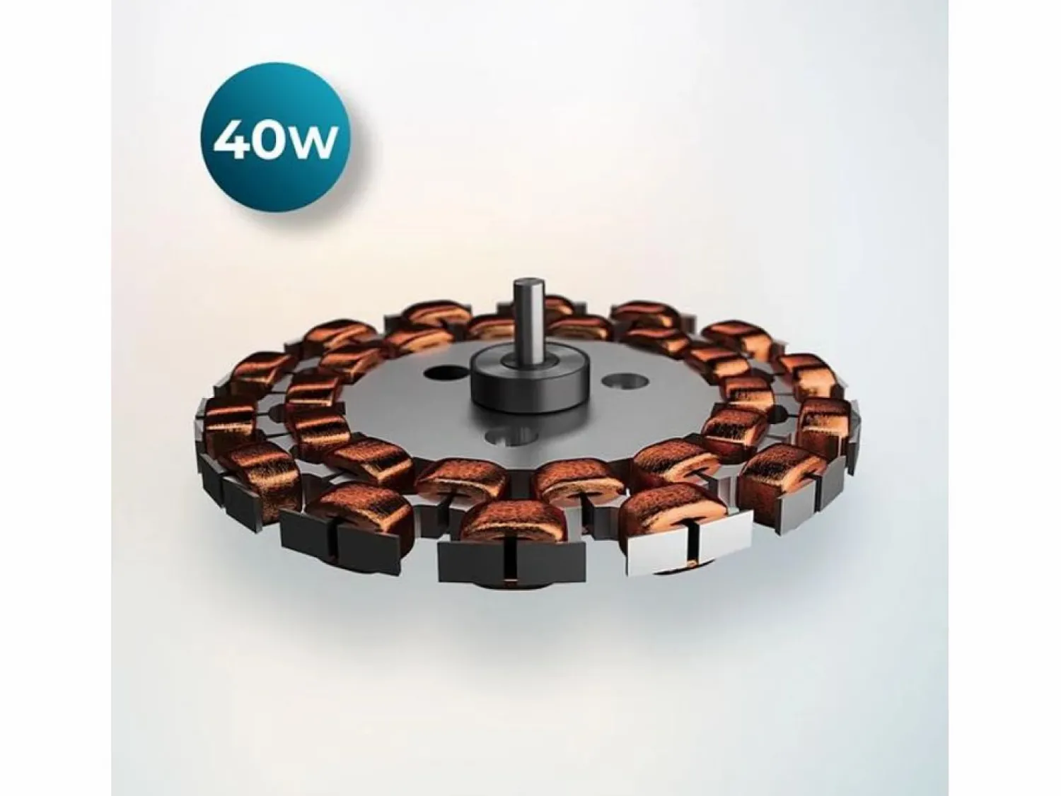 Sale Ventilador de techo Cecotec EnergySilence Aero 5270 40W negro/madera Ø132 cm Color natural claro