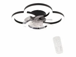 Outlet Ventilador de techo LED con iluminación - 40 W, silencioso, , con control remoto, temporizador regulable de 6 velocidades Plafón