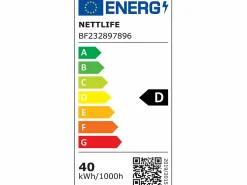 Outlet Ventilador de techo LED con iluminación - 40 W, silencioso, , con control remoto, temporizador regulable de 6 velocidades Plafón