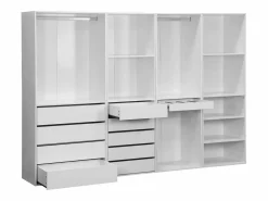 Outlet Sweeek Vestidor módulo de 4 elementos Blanco