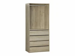 Best Sweeek Vestidor módulo de 4 elementos natural Color natural claro