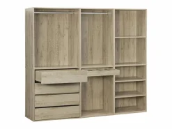 Outlet Sweeek Vestidor módulo de 3 elementos natural Color natural claro