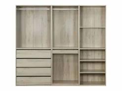Outlet Sweeek Vestidor módulo de 3 elementos natural Color natural claro