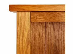 vidaxl vidaX Estantería de 6 niveles de madera maciza de roble 80x22,5x180 cm