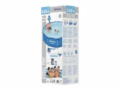 New Bestway VidaXL Piscina desmontable Steel Pro Set Ø305 cm Azul
