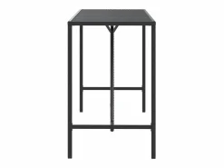 Garden Furniture Village Green-Green Ridge Mesa alta bar ratán PE y superficie vidrio 180x70x110 cm