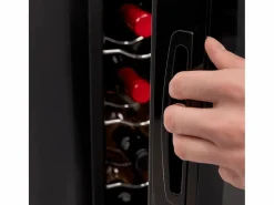 Online Vinoteca Cecotec Bolero GrandSommelier 1250 CoolCrystal 12 botellas con luz LED E 64,5 cm Negro